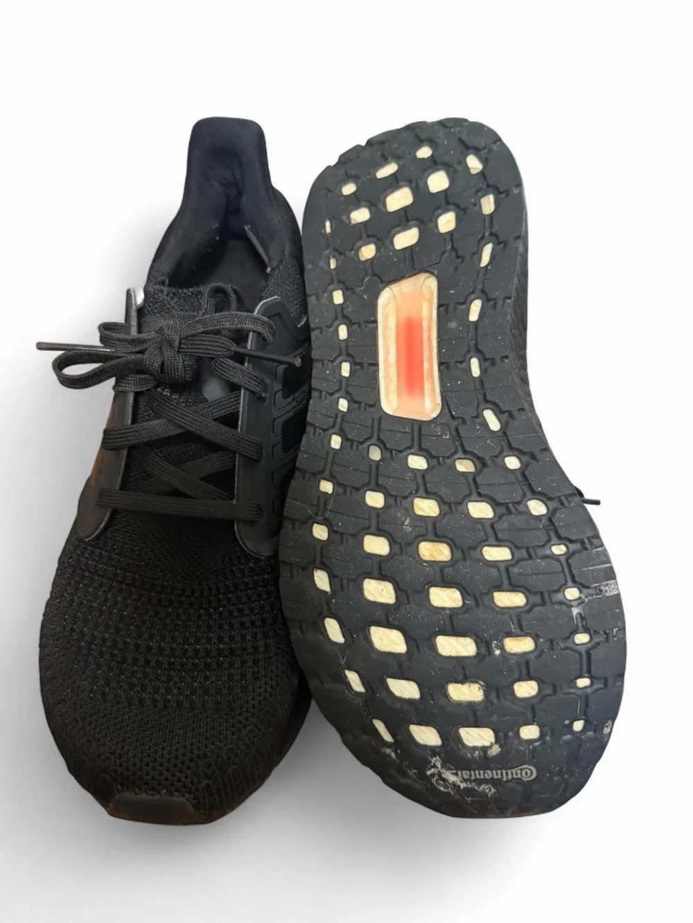 Adidas Women’s Black Knit Running Sneakers